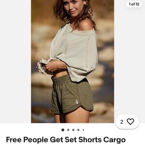 FP Movement Get Set Short Olive Shorts